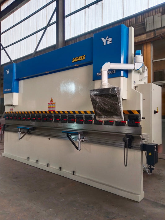 EtalTec HBM 250/4000C – 250 Ton x 13 ft Delem DA58T 6 - Axis CNC Press Brake - Fiber Lasers & Press Brakes in USA | UmproTech