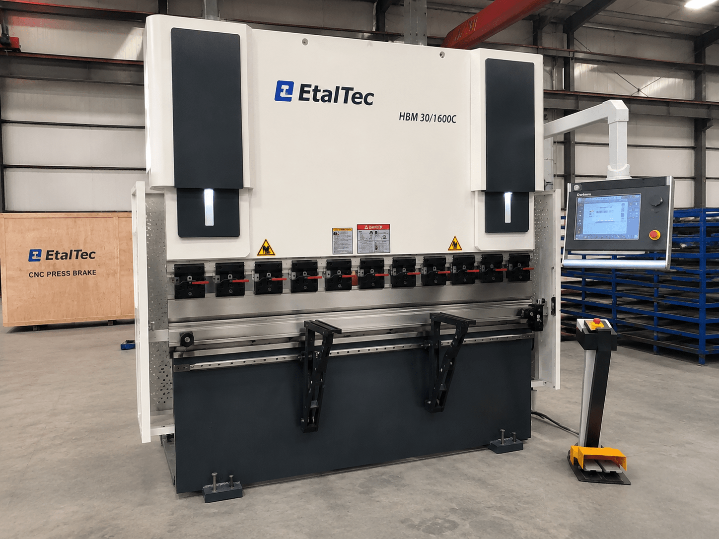 EtalTec HBM 30/1600C USA – 30 Ton x 5 ft DA53T 4-Axis CNC Press Brake - UmproTech