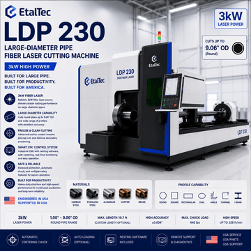 EtalTec LDP 800 Enterprise Pipe Laser 20000W USA - UmproTech
