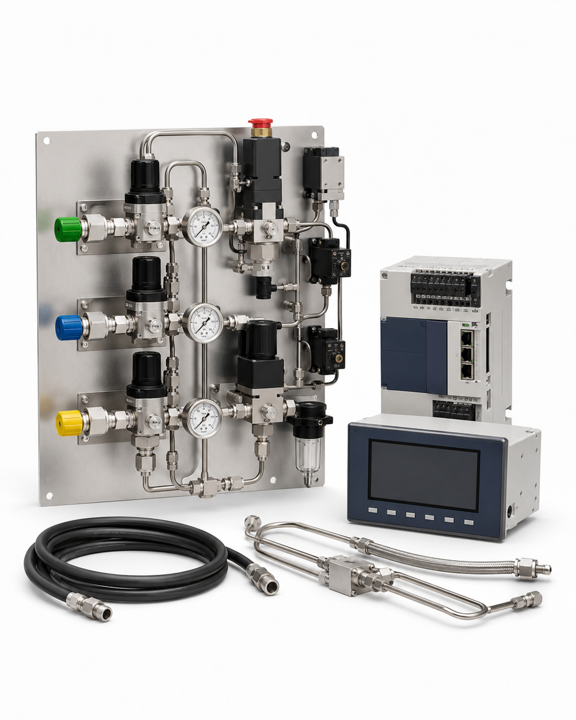 Fiber laser assist gas pressure and valve repair service