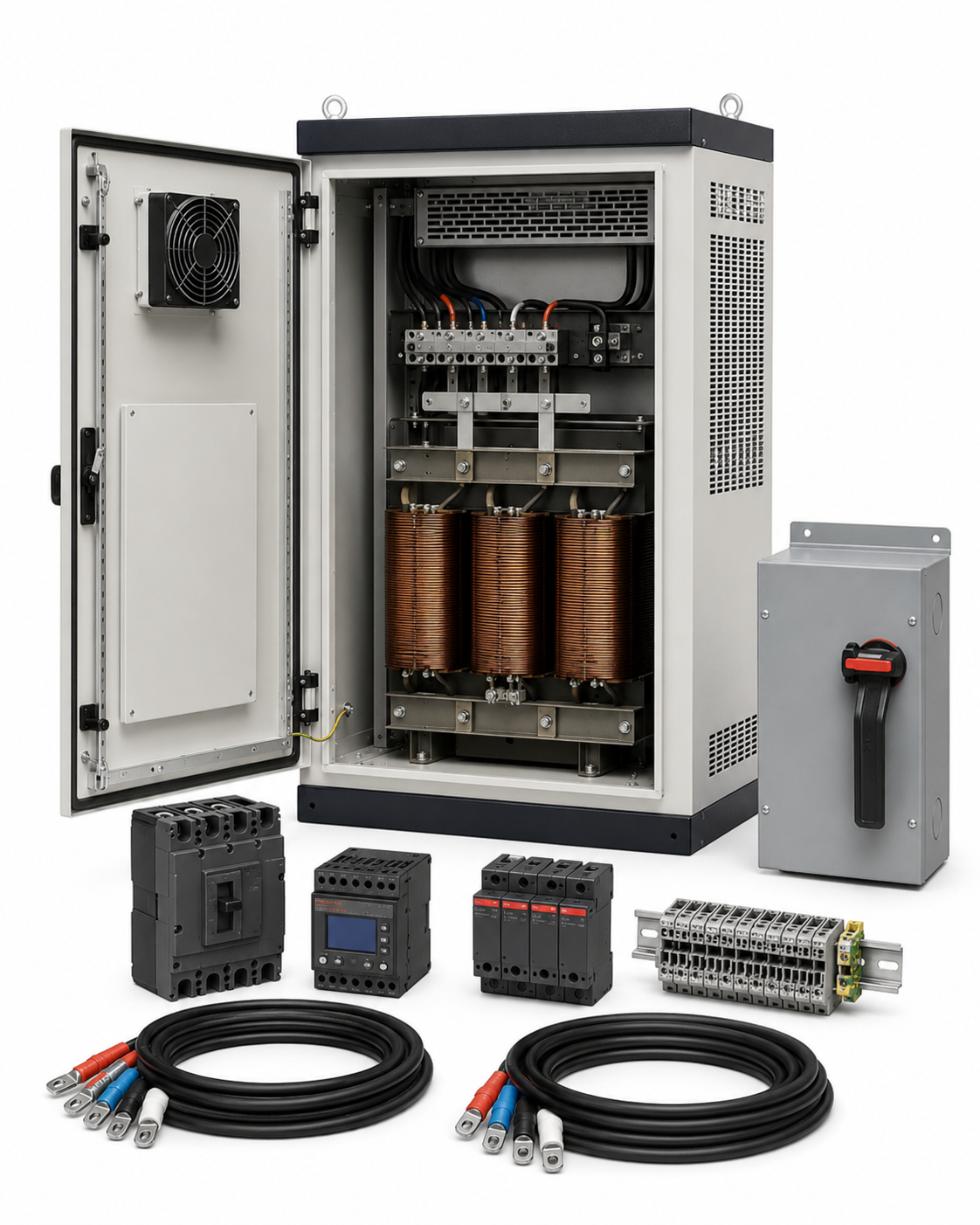 Industrial transformer and voltage converter rental