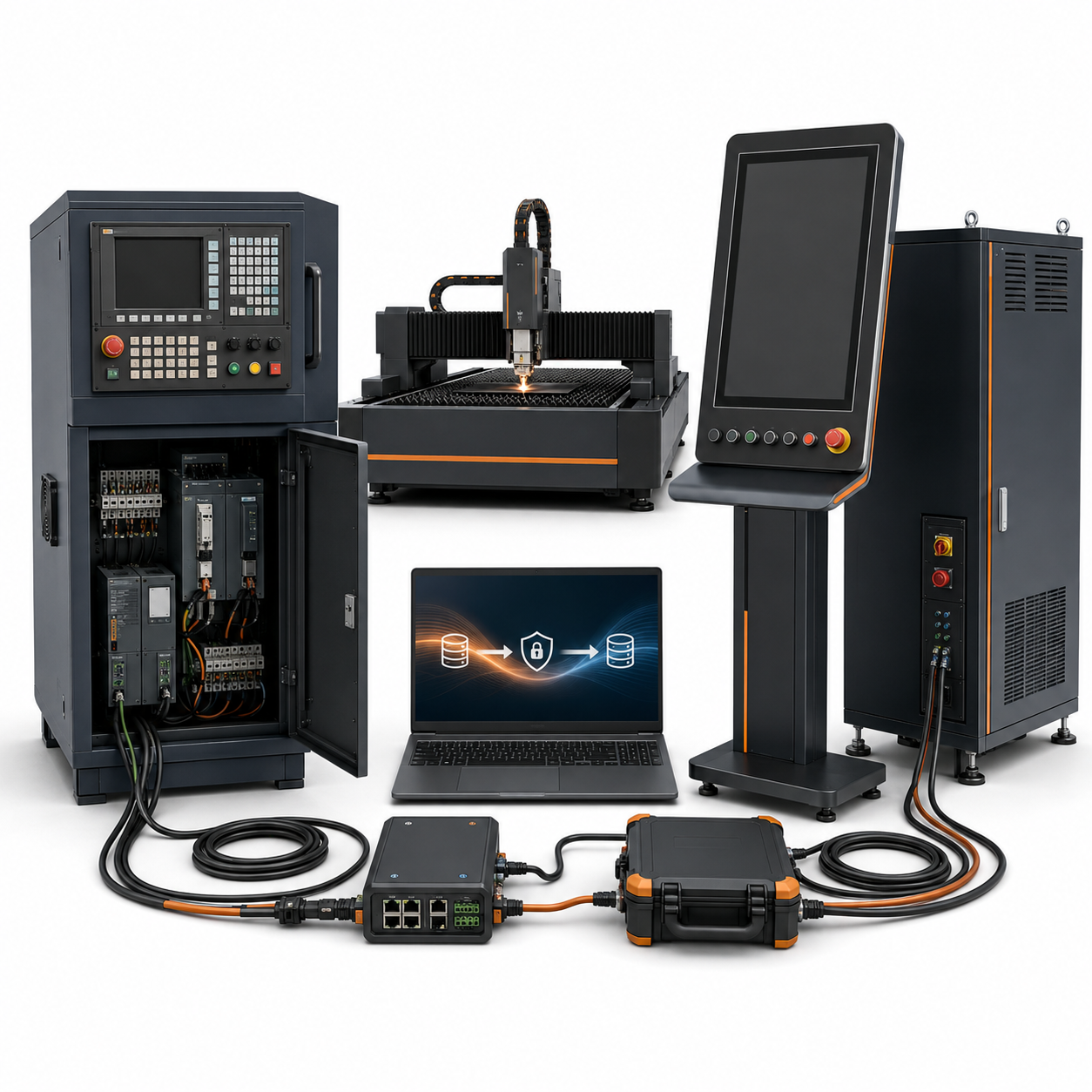 HypCut high-power laser software migration and recovery service