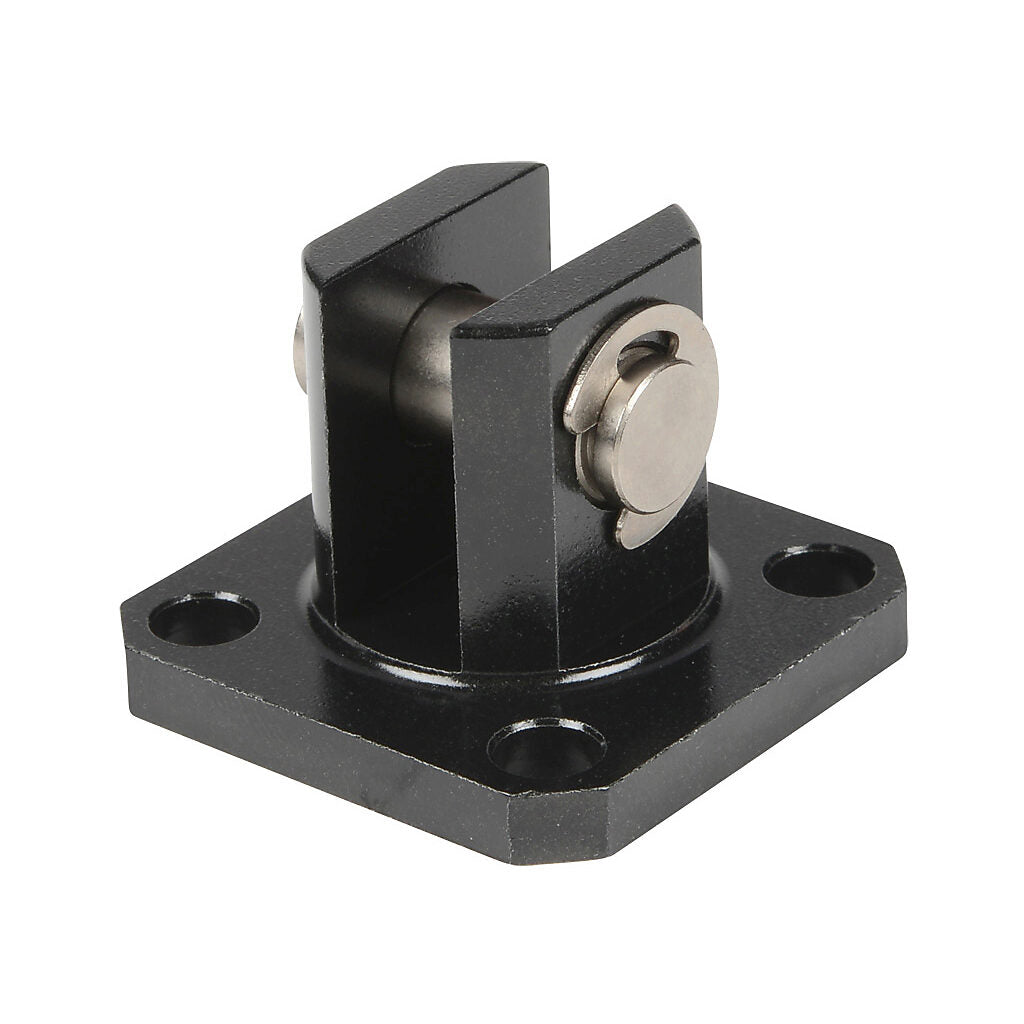 NITRA cylinder rear clevis bracket, aluminum. For use with 25mm H-series cylinders. Mounting hardware and pivot pin included.-HFC-25M