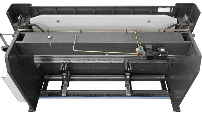 MBT 450/13 frame and overall machine view
