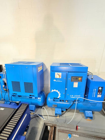 22 HP Rotary Air Compressor – Industrial Duty, Quiet Operation