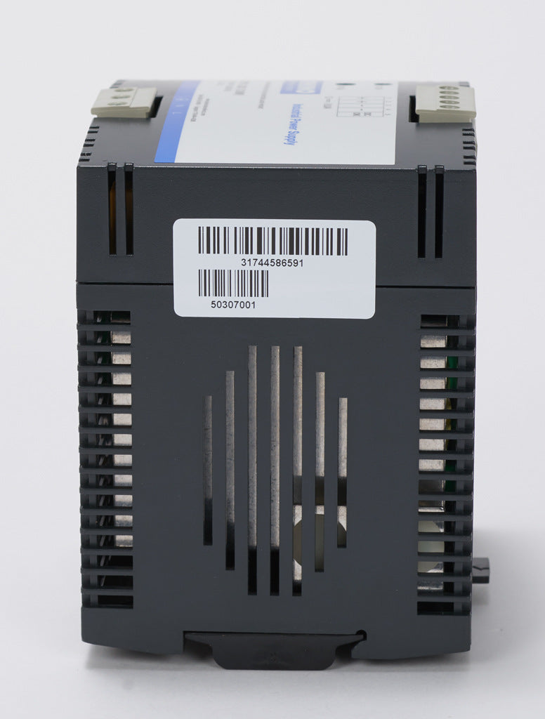 RHINO SELECT PSP series switching power supply, 12 VDC @ 8A/96W (adjustable), 120/240 VAC or 85-375 VDC nominal input, 1-phase, enclosed, plastic housing, 35mm DIN rail or chassis mount, removable screw terminal.-PSP12-120S