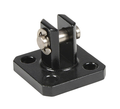 NITRA cylinder rear clevis bracket, aluminum. For use with 12mm H-series cylinders. Mounting hardware and pivot pin included.-HFC-12M