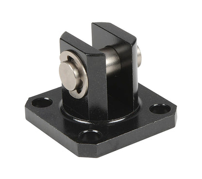 NITRA cylinder rear clevis bracket, aluminum. For use with 25mm H-series cylinders. Mounting hardware and pivot pin included.-HFC-25M