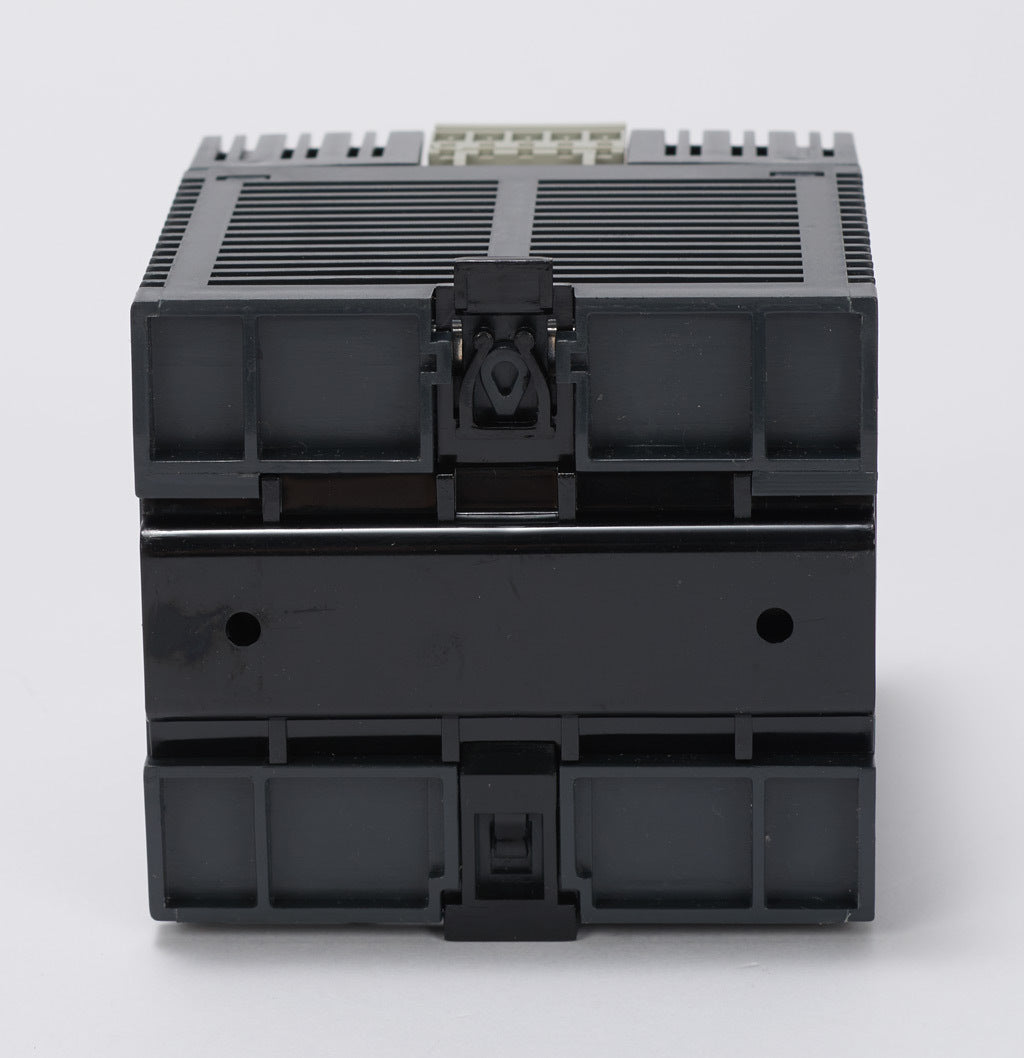 RHINO SELECT PSP series switching power supply, 12 VDC @ 8A/96W (adjustable), 120/240 VAC or 85-375 VDC nominal input, 1-phase, enclosed, plastic housing, 35mm DIN rail or chassis mount, removable screw terminal.-PSP12-120S