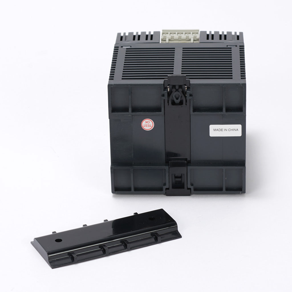 RHINO SELECT PSP series switching power supply, 12 VDC @ 8A/96W (adjustable), 120/240 VAC or 85-375 VDC nominal input, 1-phase, enclosed, plastic housing, 35mm DIN rail or chassis mount, removable screw terminal.-PSP12-120S