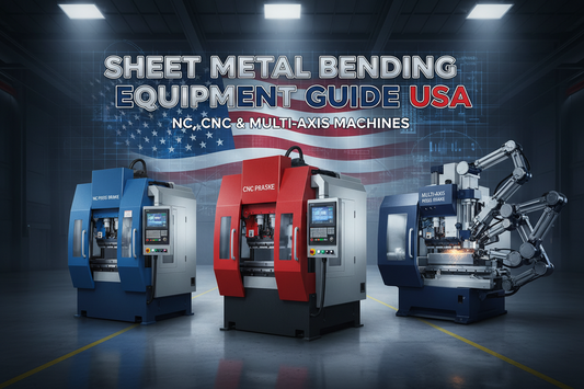 Sheet Metal Bending Equipment Guide USA | NC, CNC & Multi-Axis Comparison