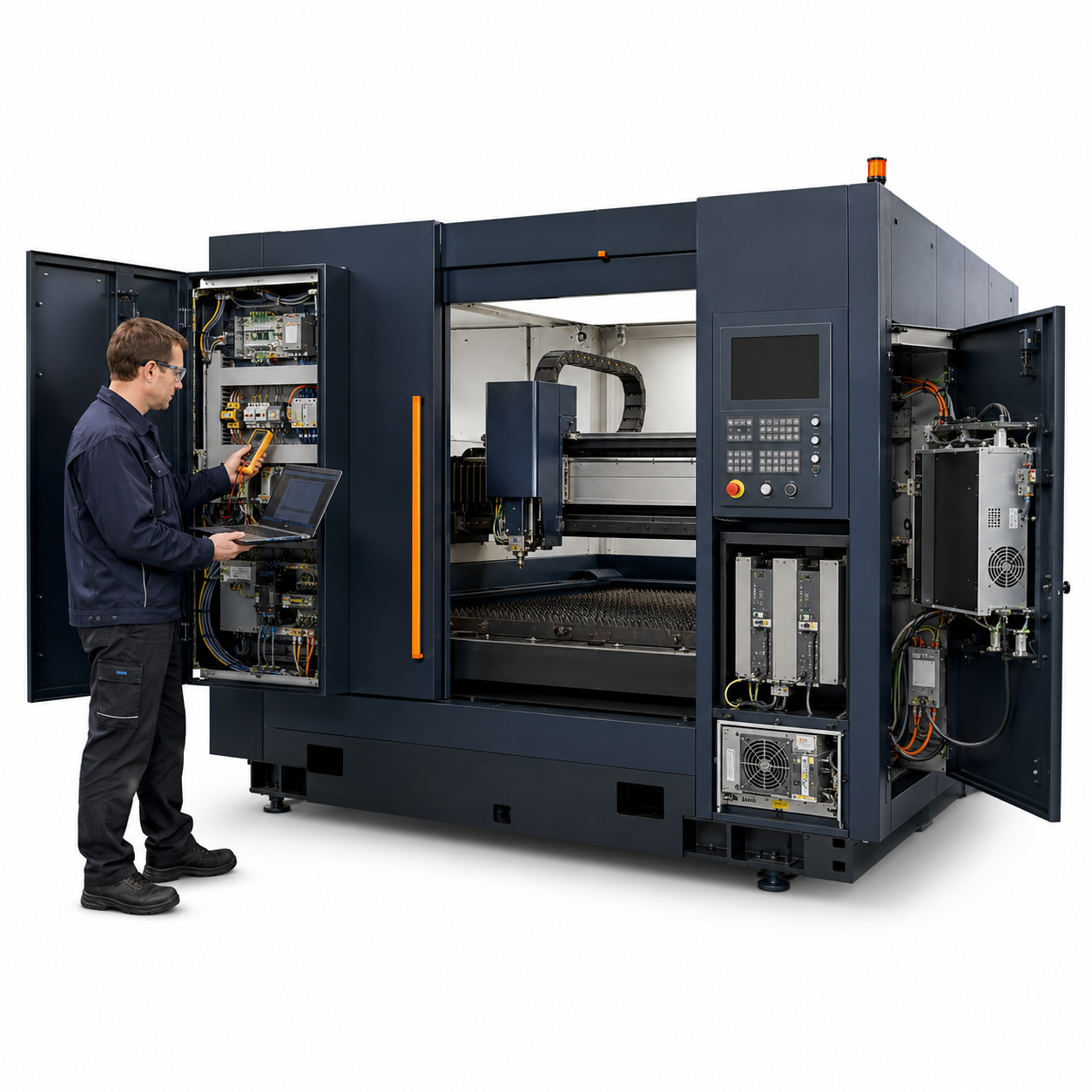 Trumpf laser cutting machine retrofit and upgrade assessment