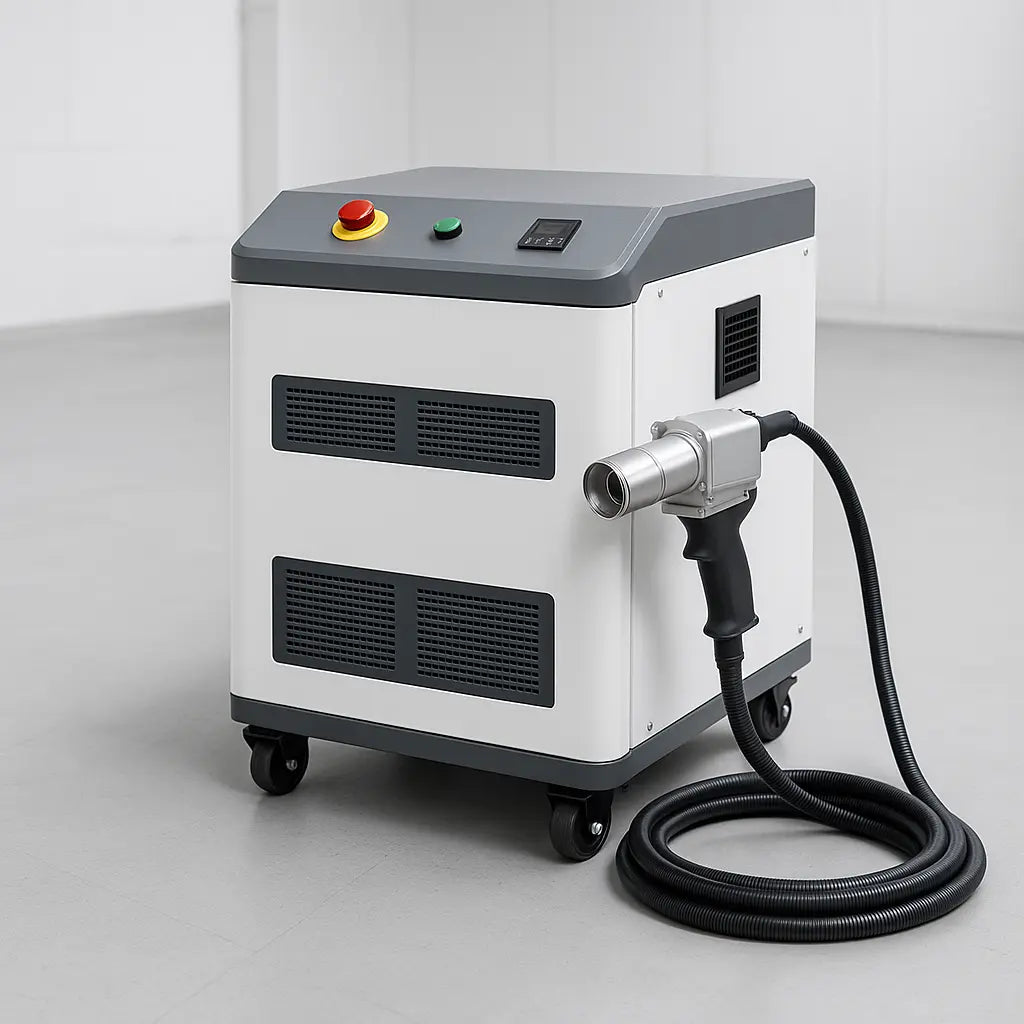 Pulsed fiber laser cleaner