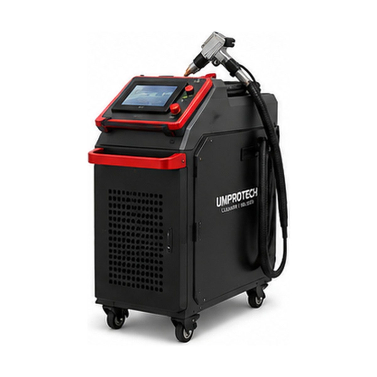 UmproTech 1500W 3-in-1 laser welder rental on a white background