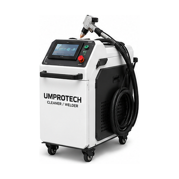 UmproTech 1500W 3-in-1 laser welder rental on a white background