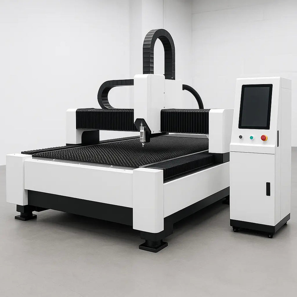 UmproTech 1530S 5x10 Open Fiber Laser Cutting Machine USA — Raycus 1.5kW to 6kW — UmproTech fiber laser cutting machine quote review for U.S. fabrication and manufacturing buyers
