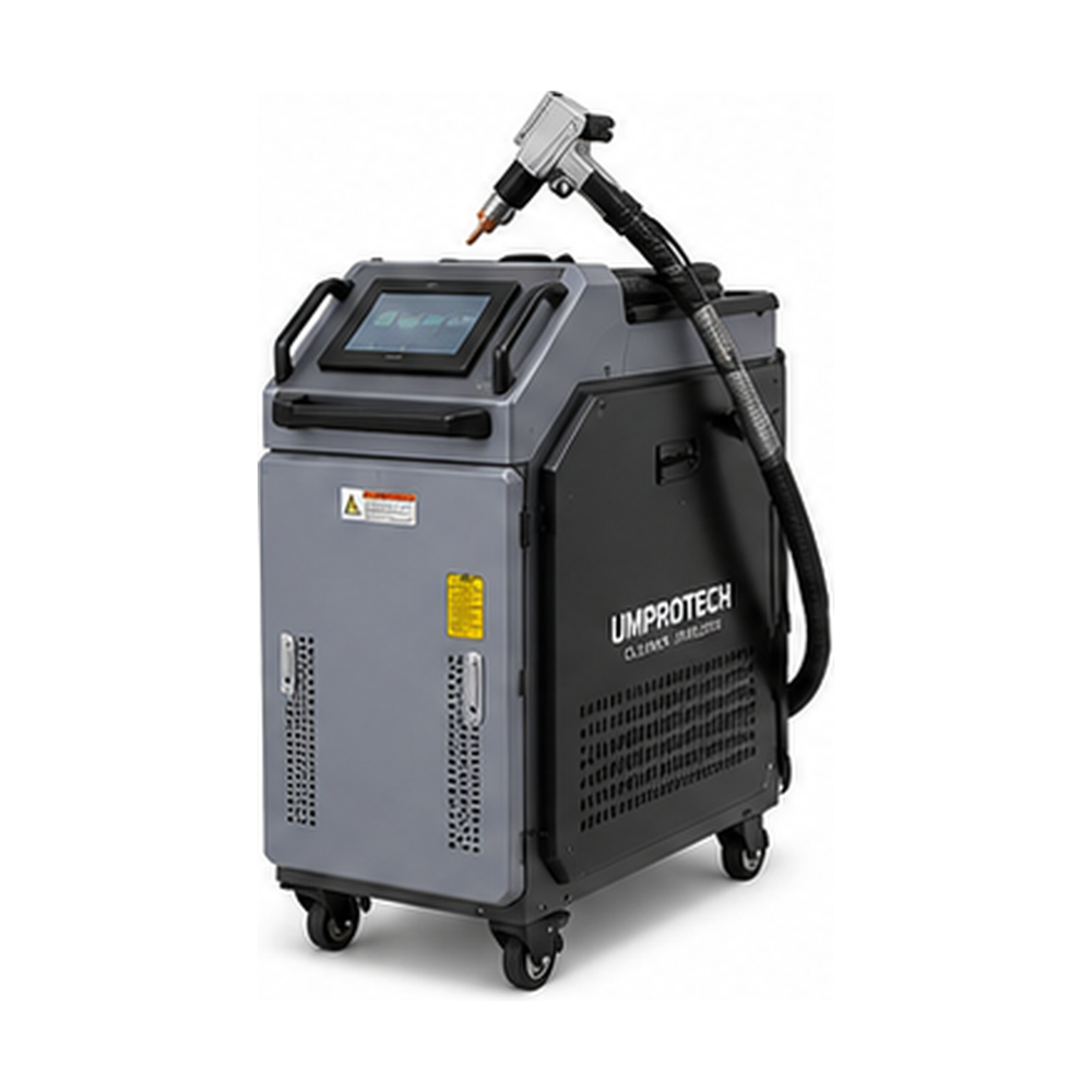 UmproTech 2000W 3-in-1 laser welder rental on a white background