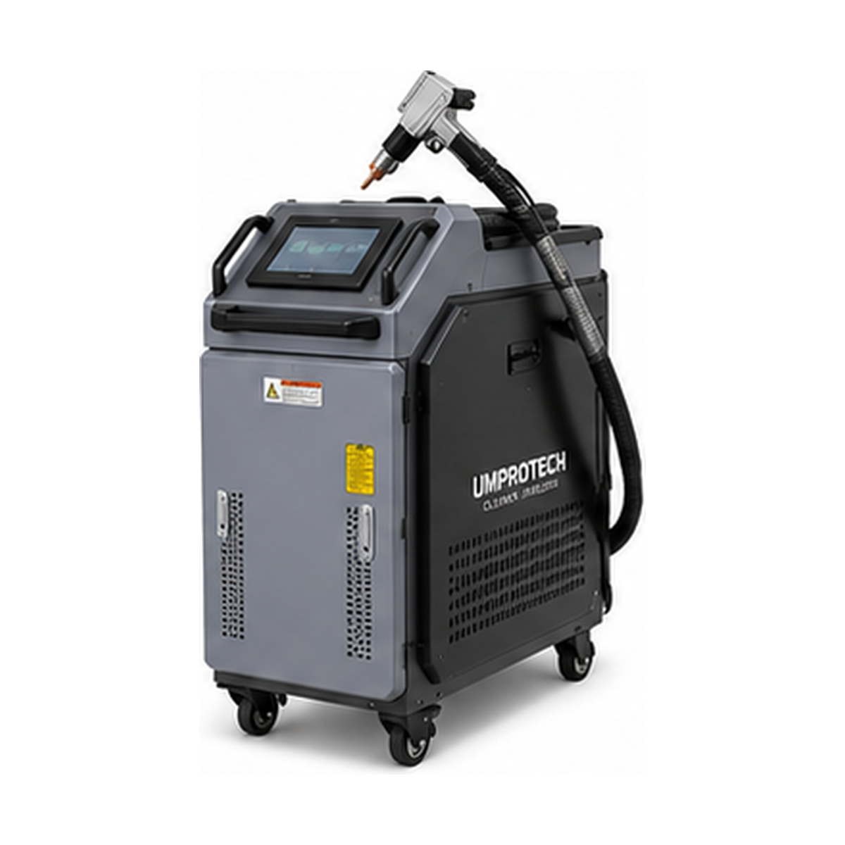 UmproTech 2000W 3-in-1 laser welder rental on a white background