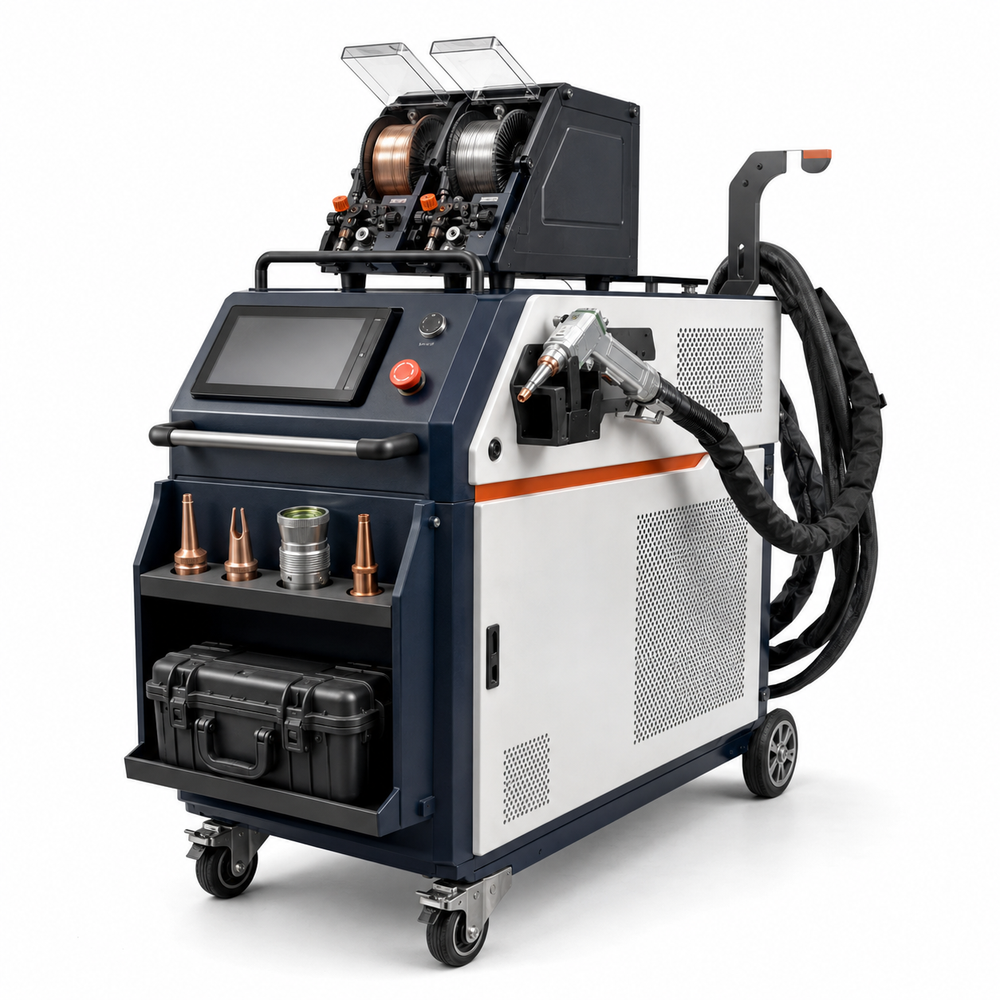 UmproTech 3000W 3-in-1 laser welder rental on a white background