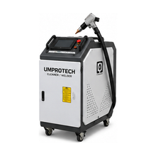 UmproTech 3000W portable laser cleaning machine rental on a white background