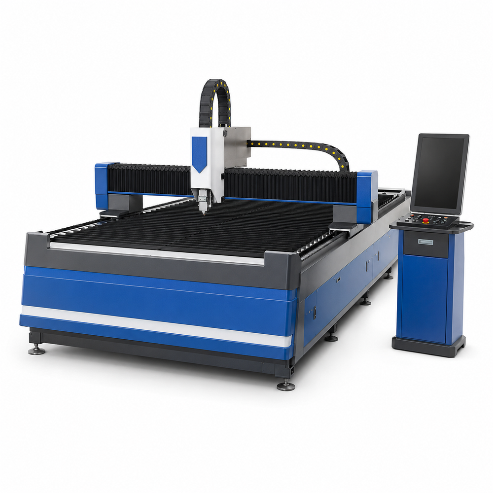 UmproTech 4 by 8 open-table fiber laser cutting machine