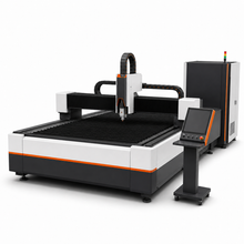 UmproTech 6kW 5×10 open-table fiber laser cutting machine on white background