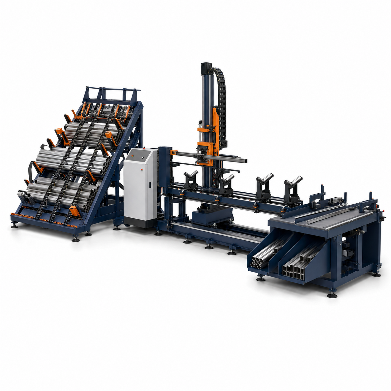 UmproTech Automatic Tube Loading and Unloading System