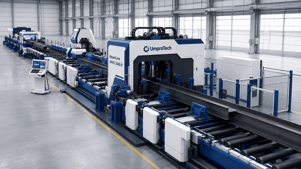 UmproTech BeamLine Structural Processing Systems — BeamLine APEX 2440