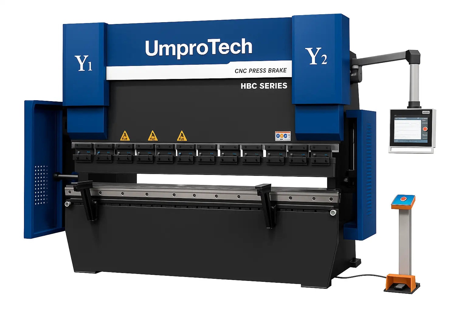 UmproTech HBC 170/3200 ESA 630 – 170t 4+1 Axis CNC Press Brake, 3200mm - UmproTech