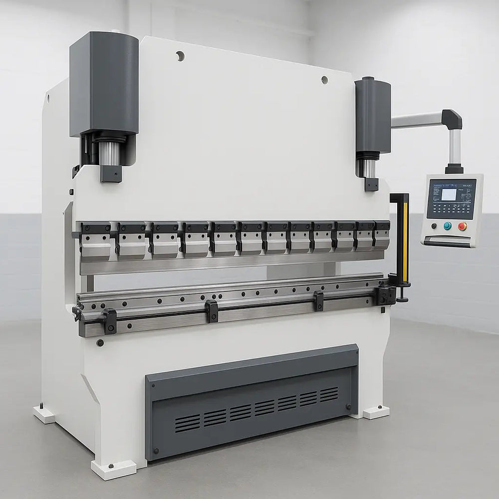 UmproTech HBM 125 Ton x 8 ft E22 Hydraulic Press Brake USA — UmproTech CNC hydraulic press brake quote review for U.S. fabrication and manufacturing buyers