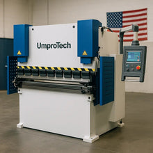 UmproTech HBM 125 Ton x 10 ft E22 Hydraulic Press Brake USA — UmproTech CNC hydraulic press brake quote review for U.S. fabrication and manufacturing buyers