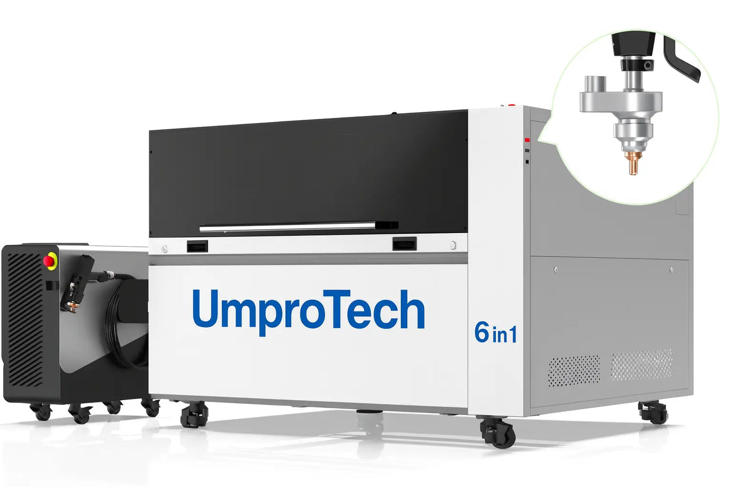 UmproTech Laser cutting Fiber+CO2 laser systems - UmproTech