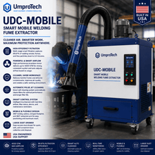 UmproTech UDC-MOBILE-2.2KW Smart Mobile Welding Fume Extractor USA - UmproTech