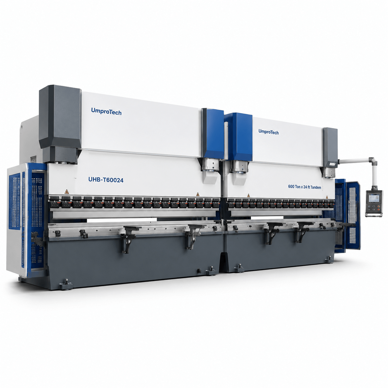 UmproTech Tandem CNC Press Brakes — UHB-T60024 600 Ton × 24 ft Tandem
