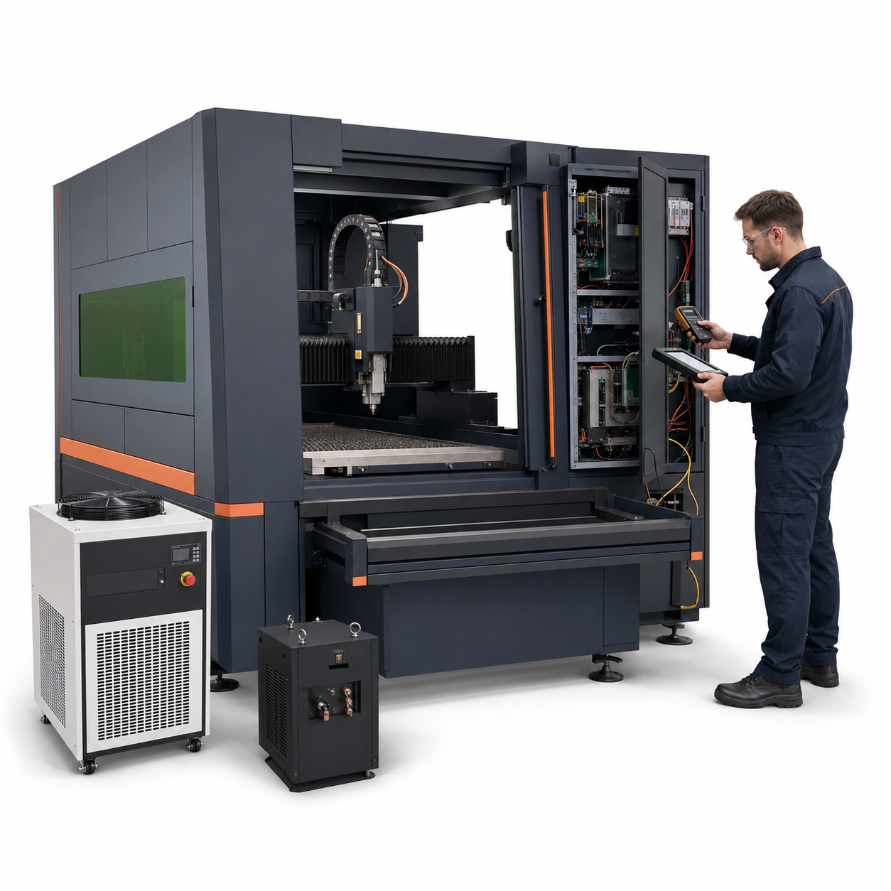 Used fiber laser inspection and upgrade assessment service